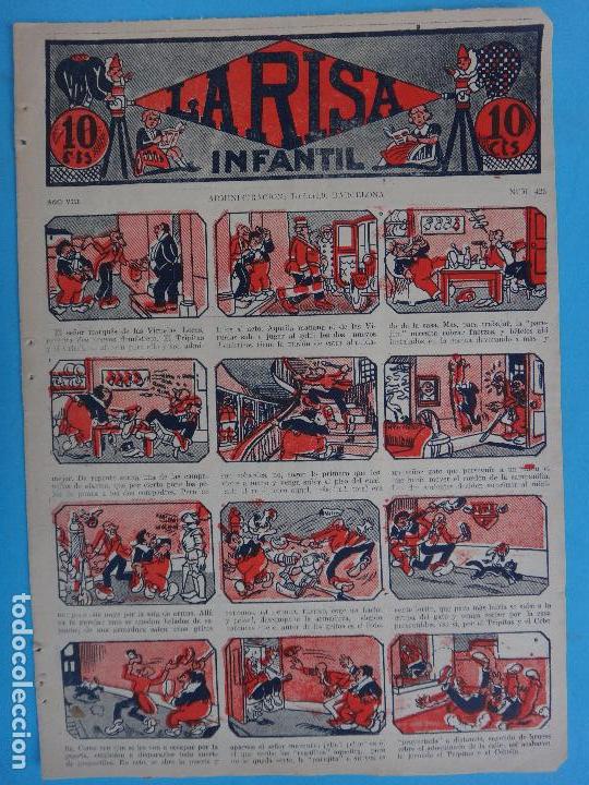 Tebeos: LA RISA INFANTIL N&ordm; 423 , MARCO , ORIGINAL , CL - Foto 1