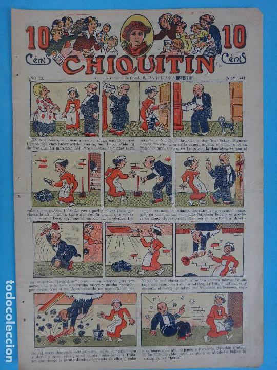 Tebeos: CHIQUITIN N&ordm; 441 , MARCO , ORIGINAL , CL - Foto 1