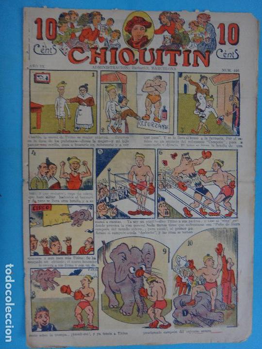 Tebeos: CHIQUITIN N&ordm; 446 , MARCO , ORIGINAL , CL - Foto 1