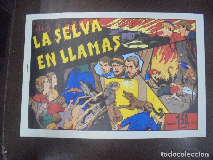 Tebeos: TEBEO. LA SELVA EN LLAMAS. 1983. COMIC MAN - Foto 1