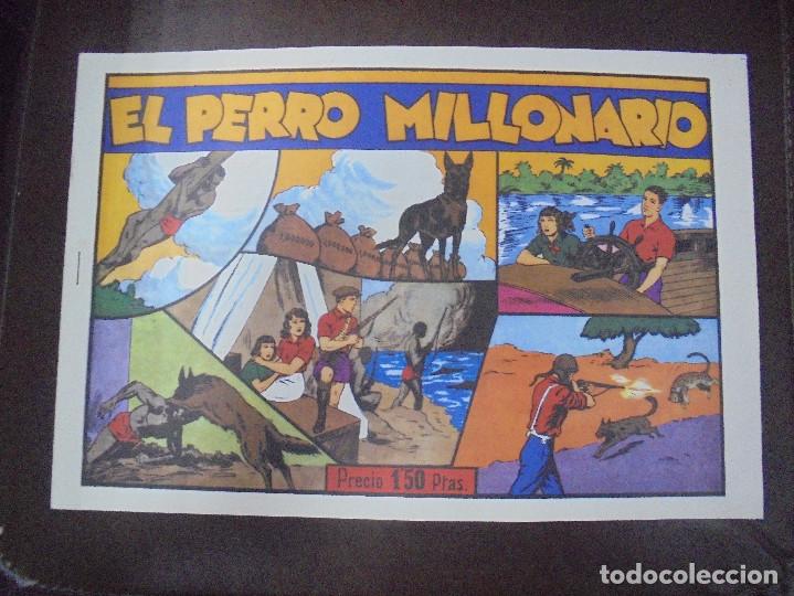 Tebeos: TEBEO. EL PERRO MILLONARIO. 1983. COMIC MAN - Foto 1