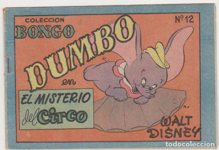 Tebeos: Bongo n&ordm;  12. Dumbo en el Misterio del Circo.  Ersa   1949. - Foto 1