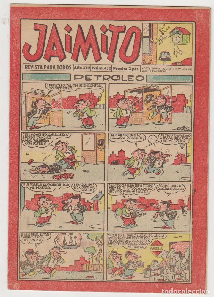 Tebeos: Jaimito n&ordm;  452. - Foto 1