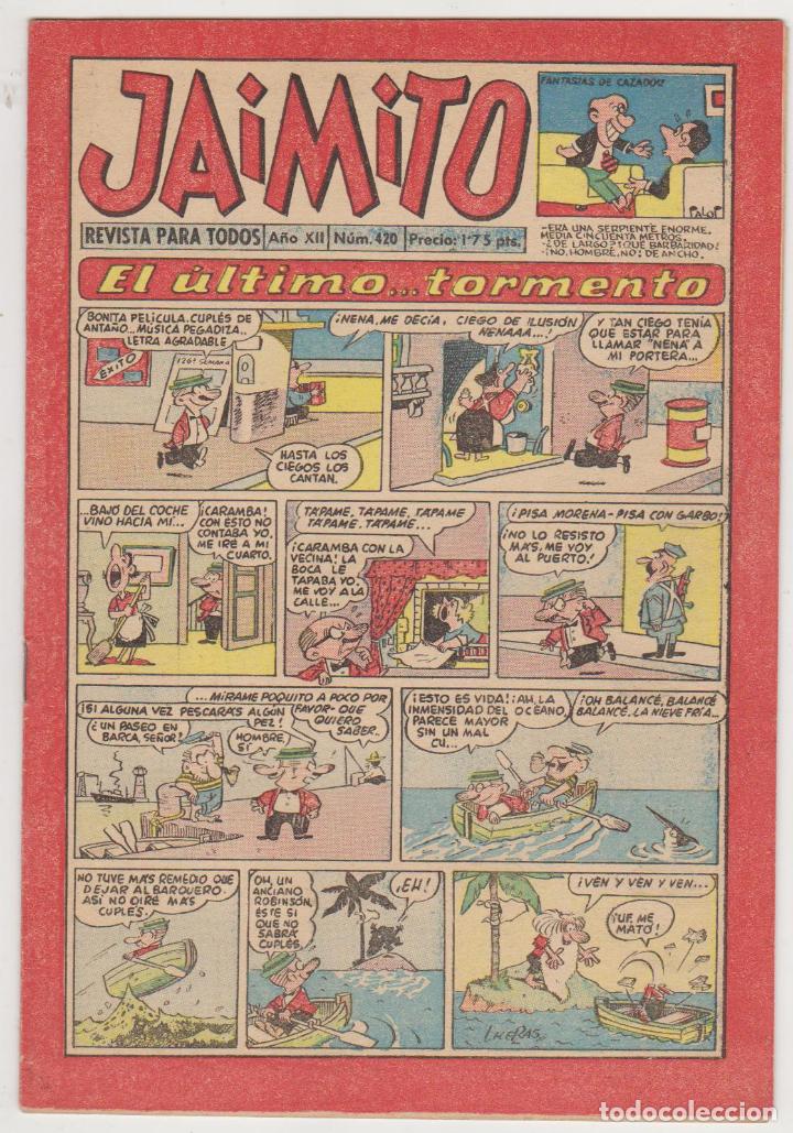 Tebeos: Jaimito n&ordm;  420. Valenciana  1945 - Foto 1