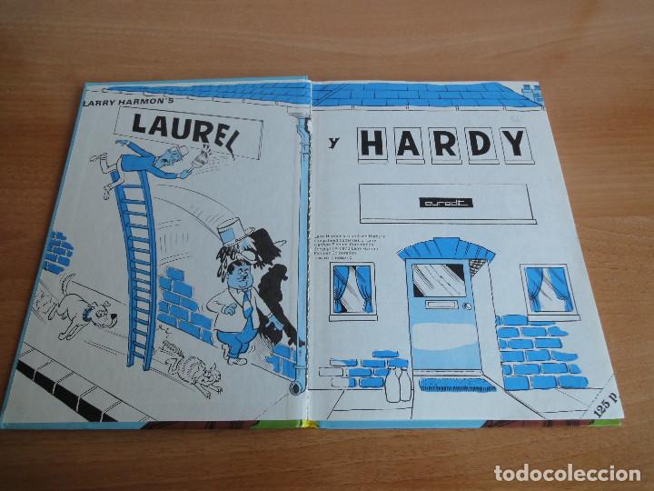 Tebeos: Laurel y Hardy (Almanaque, 1973) Euredit. Buen estado - Foto 3