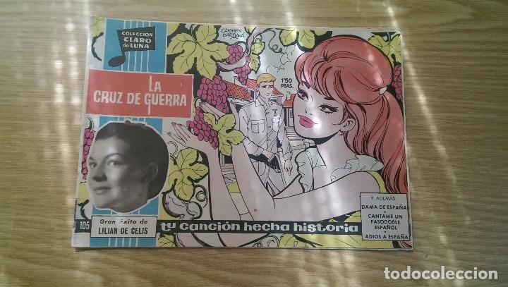 Livros de Banda Desenhada: ANTIGUO TEBEO &laquo;LA CRUZ DE GUERRA&raquo; COLECCI&Oacute;N &laquo;CLARO DE LUNA&raquo; N &ordm; 105