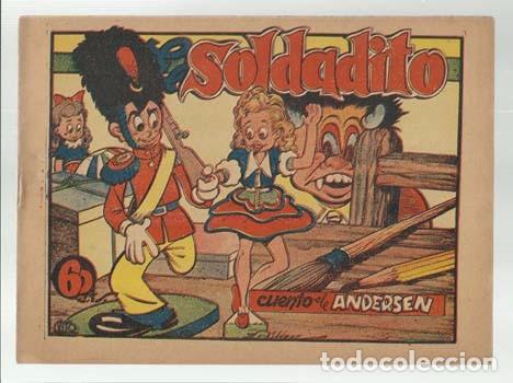 Tebeos: EL SOLDADITO, CUENTO DE ANDERSEN, 1946, buen estado - Foto 1