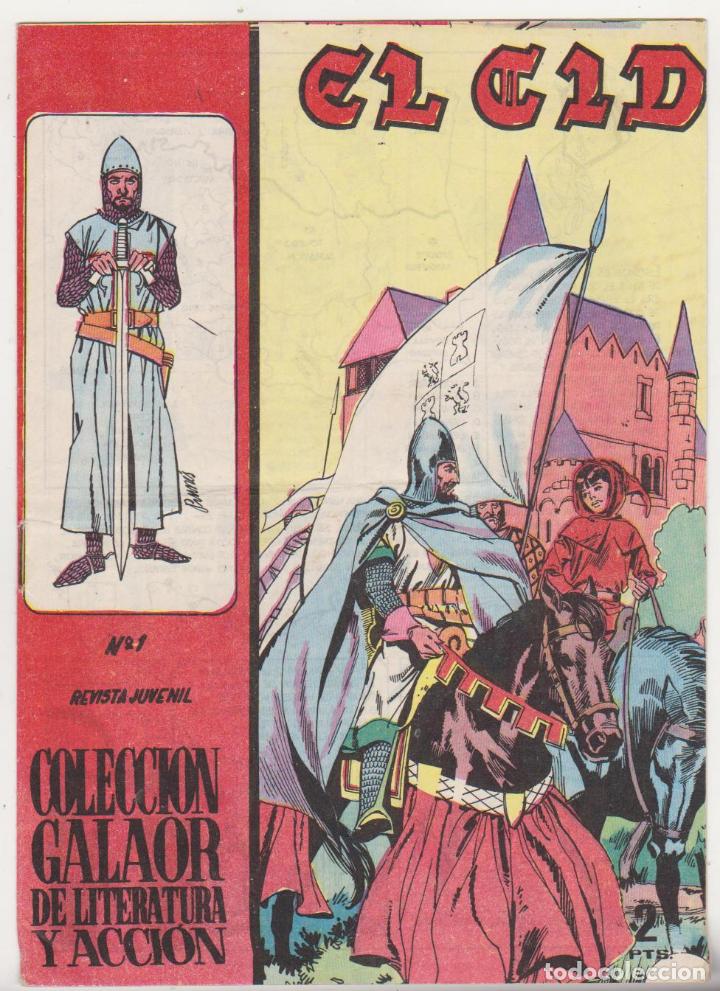 Tebeos: El Cid n&ordm; 1. Galaor 1966. - Foto 1