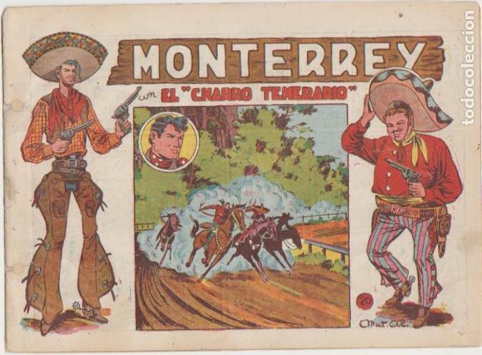 Tebeos: El Charro Temerario n&ordm;  20. Grafidea  1953. - Foto 1
