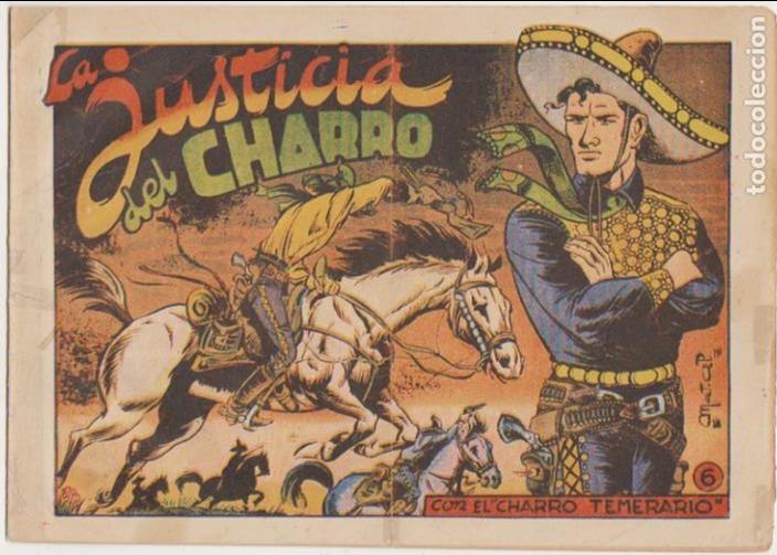 Tebeos: El Charro Temerario n&ordm;  6. Grafidea  1953. - Foto 1