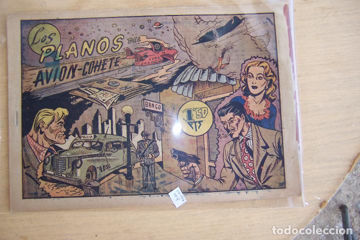 Tebeos: FANTASIO, MONOGR&Aacute;FICO N&ordm; 4 ULTIMO, LOS PLANOS DEL AVION - COHETE - Foto 1