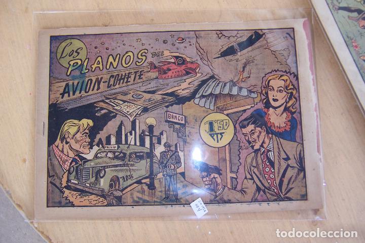 Tebeos: FANTASIO, MONOGR&Aacute;FICO N&ordm; 4 ULTIMO, LOS PLANOS DEL AVION - COHETE - Foto 2