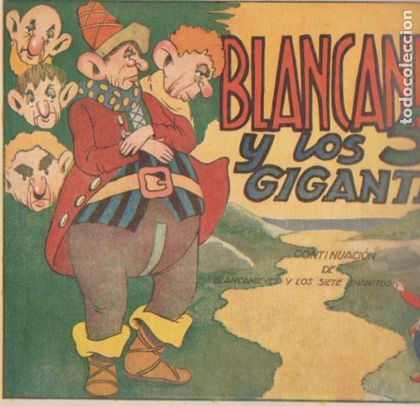 Tebeos: Blancanieves. Ameller 1945. Completa 2 ejemplares (22x32) - Foto 1