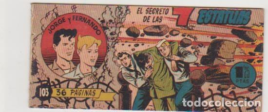 Tebeos: Jorge y Fernando n&ordm;  103. Hispano Americana. - Foto 1