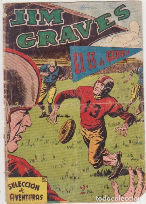 Tebeos: Jim Graves n&ordm;  27.  Toray  1954. - Foto 1