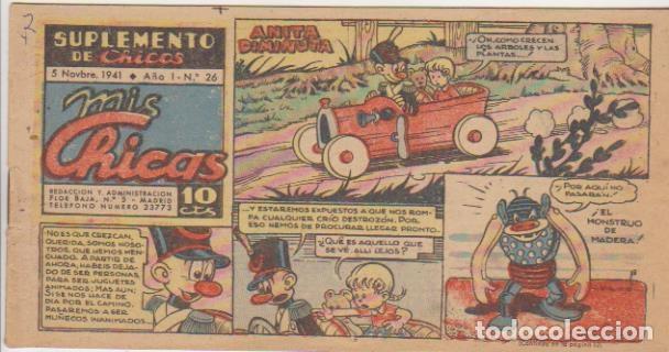 Livros de Banda Desenhada: Mis chicas n&ordm;  26. Novbre de 1941.