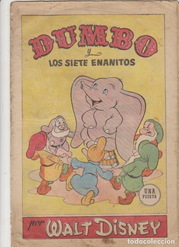 Tebeos: Dumbo y los siete Enanitos.  1&ordf; Edici&oacute;n Bruguera  1945. - Foto 1