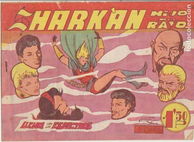 Livros de Banda Desenhada: Shark&aacute;n n&ordm;  29.  Ediciones Acr&oacute;polis  1962. MUY ESCASO...
