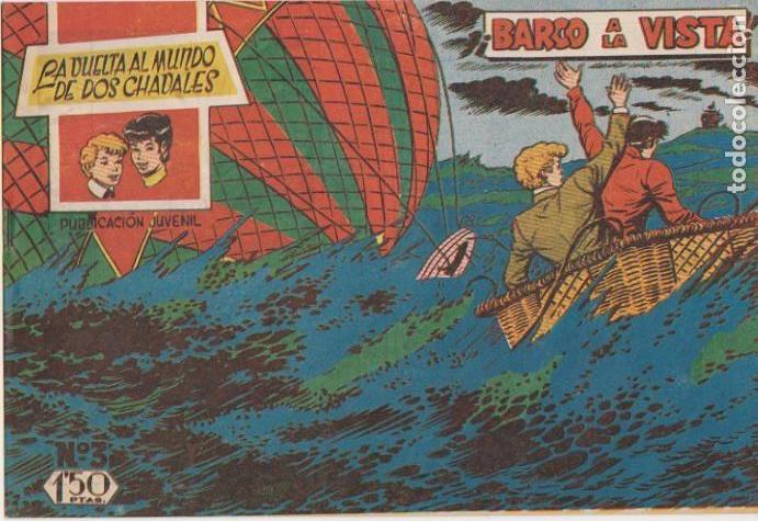 BDs: La Vuelta al Mundo de dos Chavales n&ordm;  3. Mateu  1959.