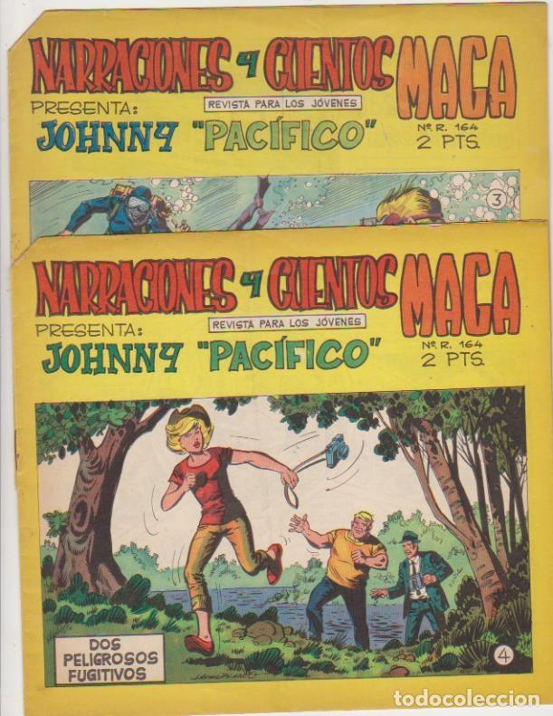 Tebeos: Johnny Pacifico n&ordm;  3 y 4. Maga  1965. - Foto 1