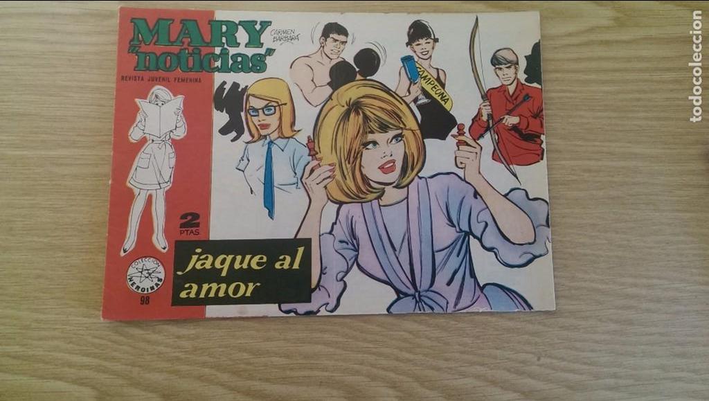 Tebeos: TEBEO MARY NOTICIAS &laquo;JAQUE AL AMOR&raquo; (N&ordm;98) - Foto 1