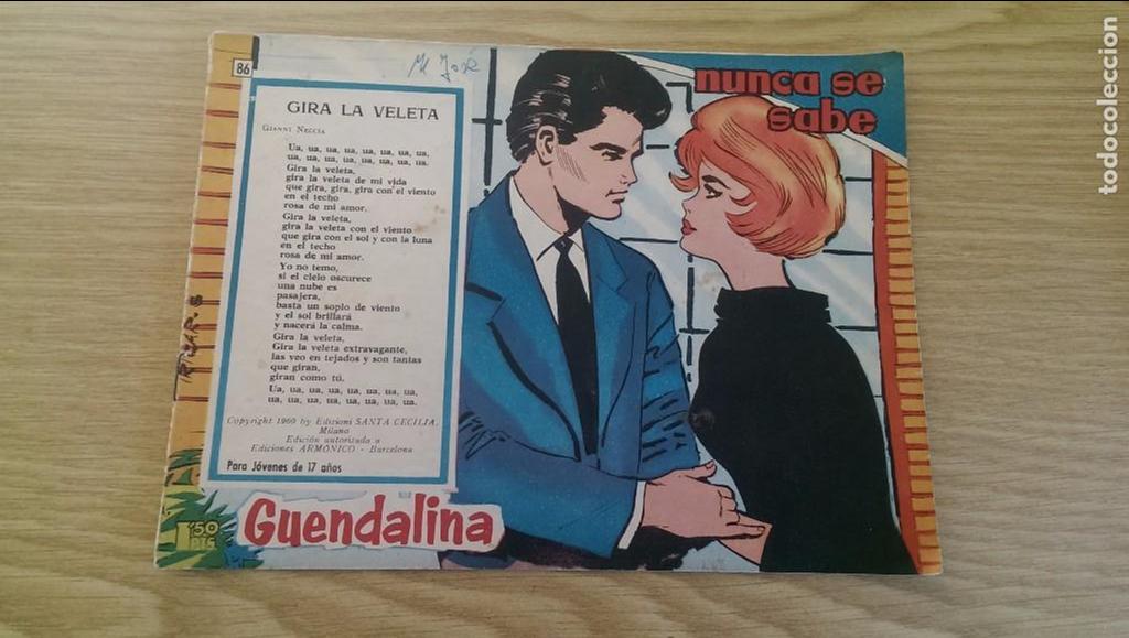 Tebeos: TEBEO G&Uuml;ENDALINA &laquo;NUNCA SE SABE&raquo; (N&ordm; 86) - Foto 1