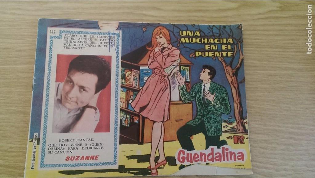 Tebeos: TEBEO G&Uuml;ENDALINA &laquo;UNA MUCHACHA EN EL PUENTE&raquo; (N&ordm; 142) - Foto 1