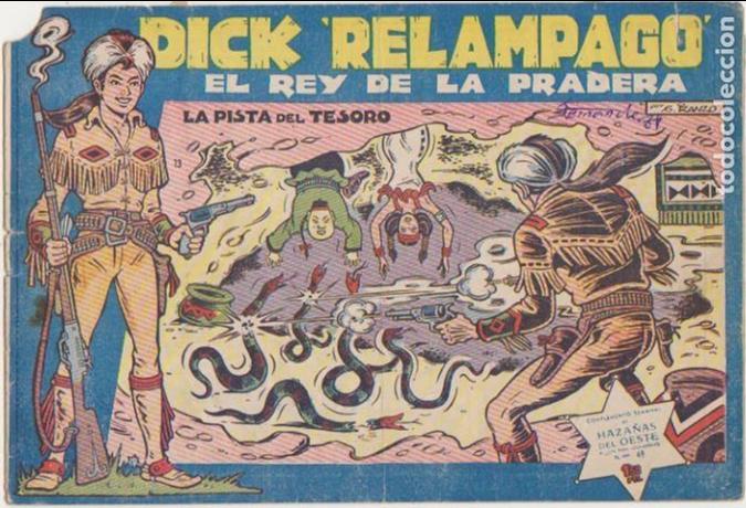 Tebeos: Dick Relampago n&ordm;  13.  Toray  1960. - Foto 1