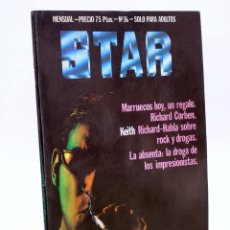 Tebeos: REVISTA STAR 36. COMIX Y PRENSA MARGINAL (VVAA) PRODUCCIONES EDITORIALES, 1974. OFRT
