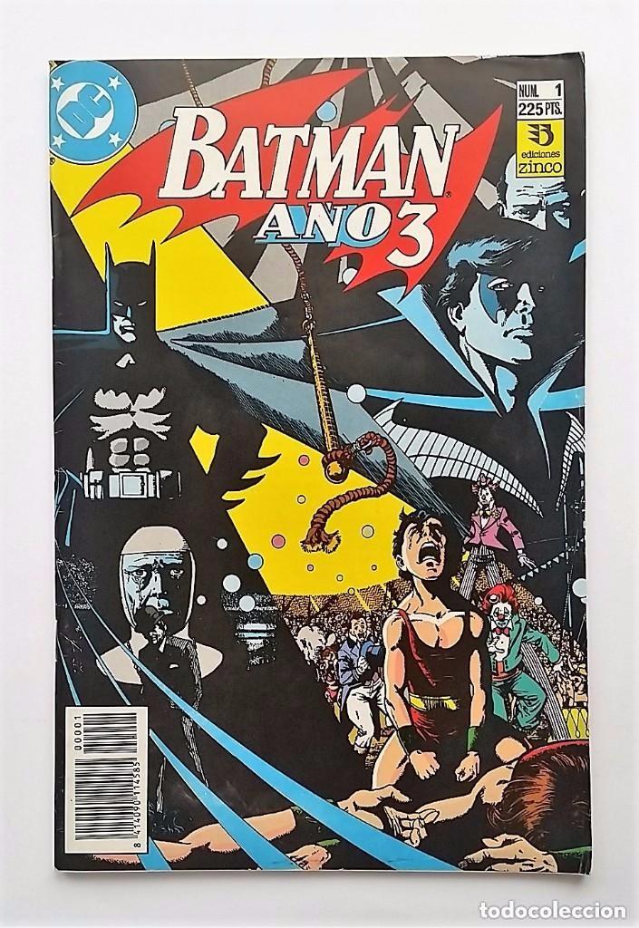 Tebeos: BATMAN A&Ntilde;O 3 N&Uacute;MERO 1 - BUEN ESTADO - Foto 1
