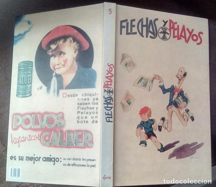 Tebeos: FLECHAS Y PELAYOS, AGUALARGA ESPA&Ntilde;A 2000, TOMO 5 - Foto 2
