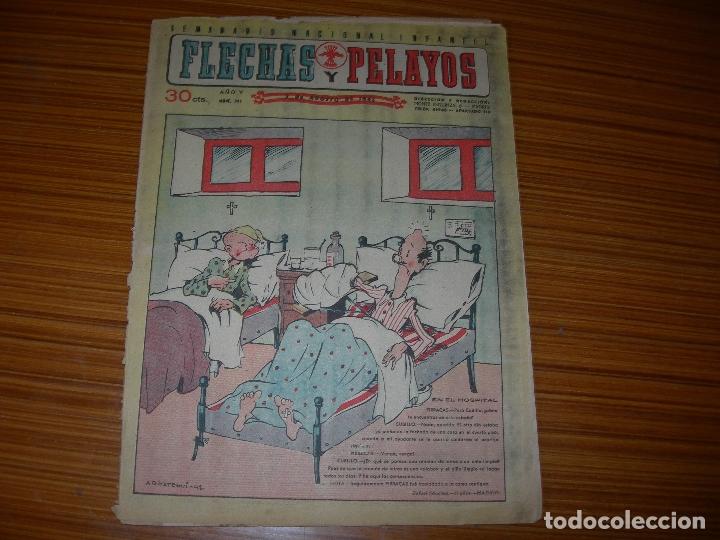 Tebeos: FLECHAS Y PELAYOS  N&ordm; 191  EDITA FE DE LAS JONS - Foto 1