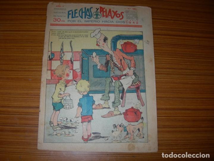 Tebeos: FLECHAS Y PELAYOS N&ordm; 181  EDITA FE DE LAS JONS - Foto 1