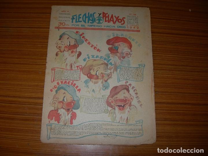 Tebeos: FLECHAS Y PELAYOS N&ordm; 166 EDITA FE DE LAS JONS - Foto 1