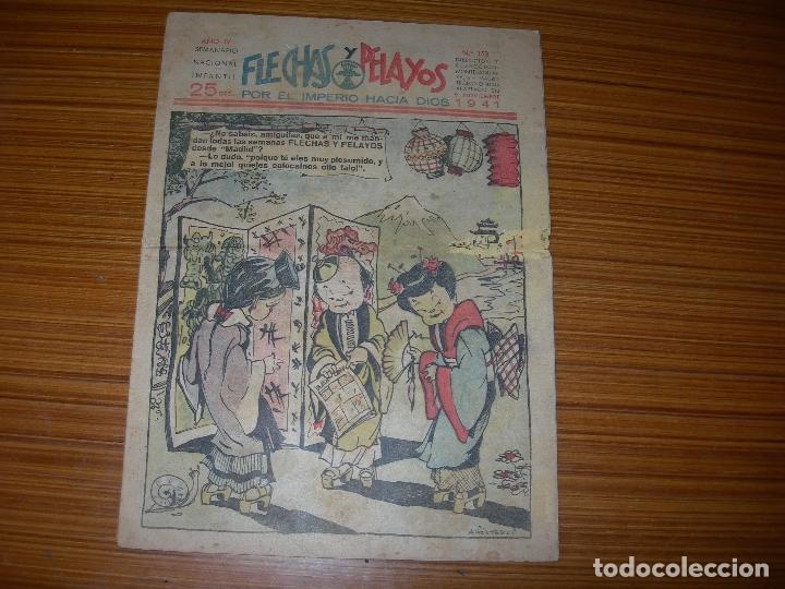 Tebeos: FLECHAS Y PELAYOS N&ordm; 153 EDITA FE DE LAS JONS - Foto 1