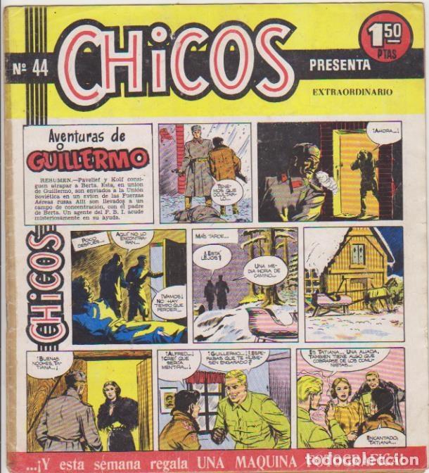 Tebeos: Chicos n&ordm;  44. Editorial Cid 1954. - Foto 1