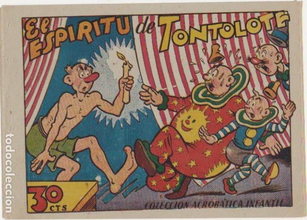 Tebeos: Acrob&aacute;tica Infantil. El Esp&iacute;ritu de Tontolote. Marco  1942. - Foto 1