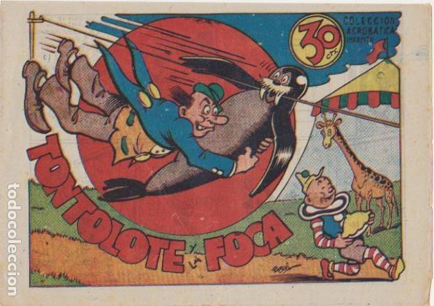 Tebeos: Acrob&aacute;tica Infantil. Tontolote y la foca.. Marco  1942. - Foto 1