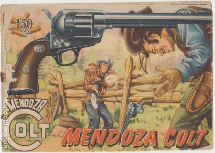 Tebeos: Mendoza Colt n&ordm;  1. Editorial Roll&aacute;n  1955. - Foto 1