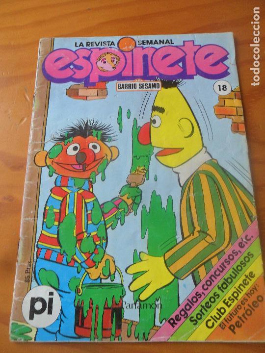 Tebeos: ESPINETE - BARRIO SESAMO N&ordm; 18 - PARRAMON COMICS - Foto 1
