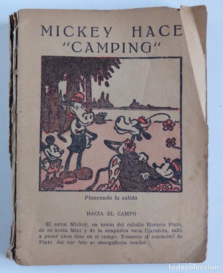 Tebeos: Mickey hace &ldquo;Camping&rdquo; - Ed. Molino - Foto 1