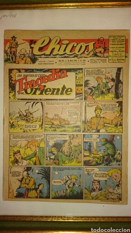 Tebeos: C&Oacute;MIC CHICOS 1945 - Foto 1