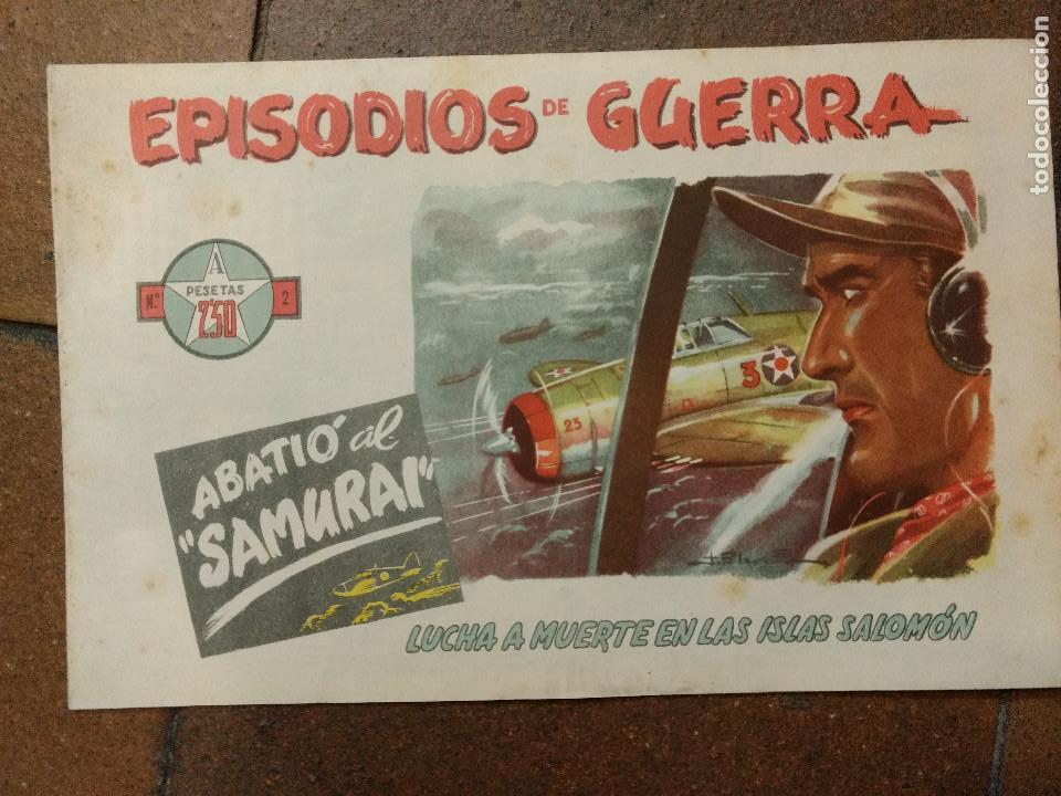 Giornalini: EPISODIOS DE GUERRA. ABATI&Oacute; AL SAMURAI. LUCHA A MUERTE EN LAS ISLAS SALOM&Oacute;N. N&ordm; 2. SERIE A.