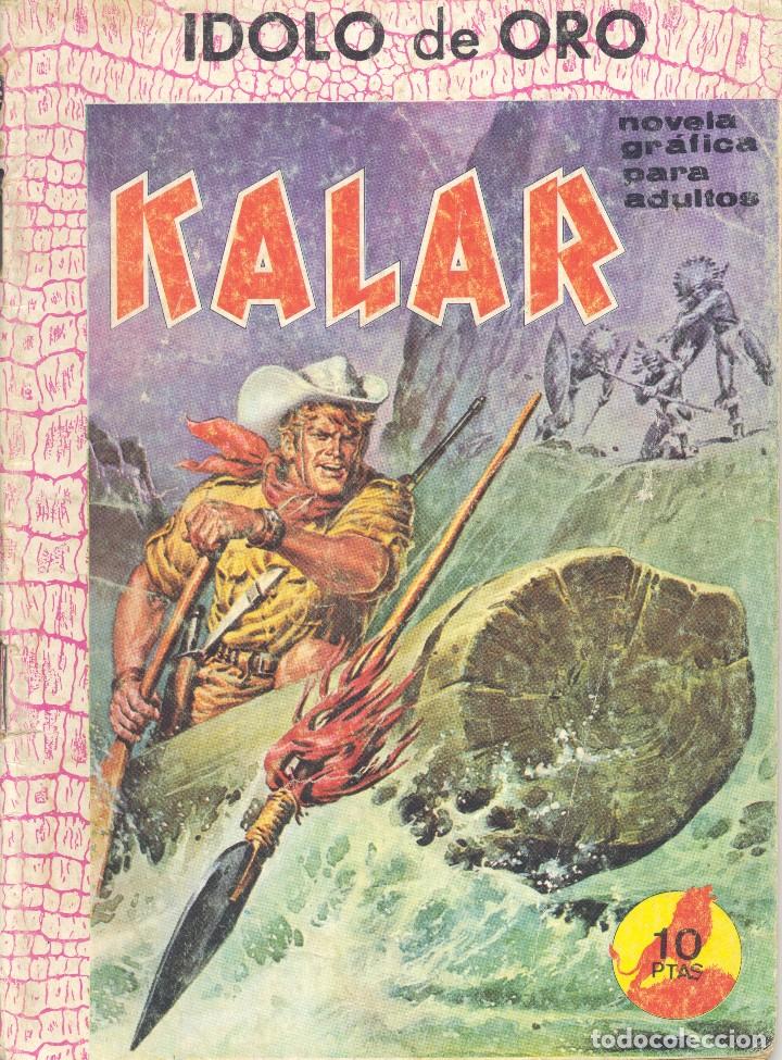 Tebeos: Kalar n&ordm;20. Editorial boixher, 1966. El &iacute;dolo de oro. - Foto 1