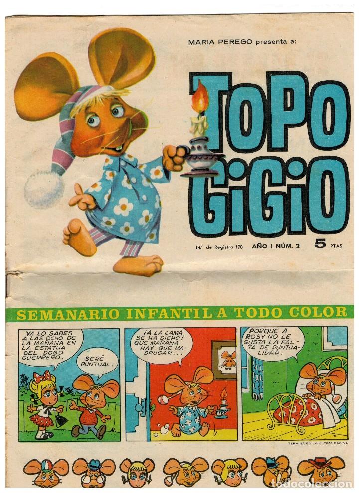 Tebeos: TOPO GIGIO N&ordm; 2  -SEMIC ESPA&Ntilde;OLA- - Foto 1