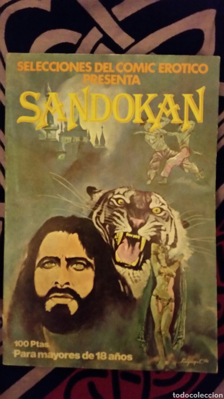 SELECCIONES DEL C&Oacute;MIC EROTICO PRESENTA -SANDOKAN 1976