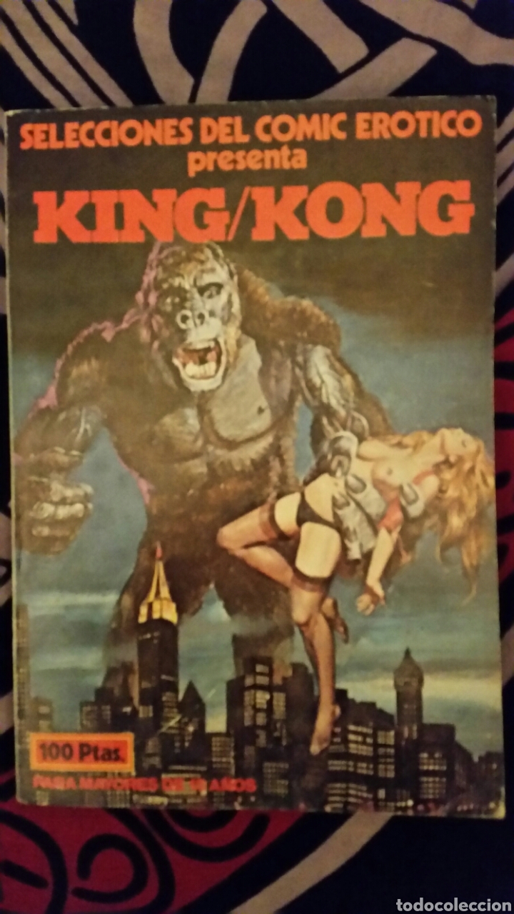 Tebeos: SELECCIONES DEL C&Oacute;MIC EROTICO PRESENTA -KING KONG-1977 - Foto 1