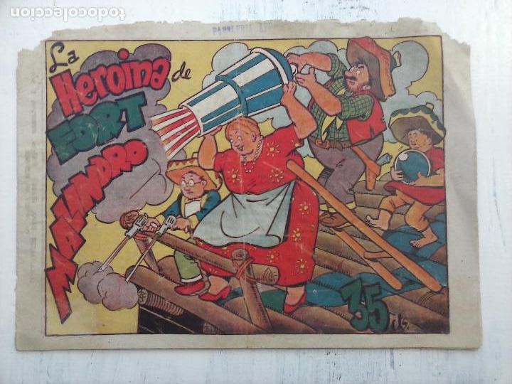 Tebeos: PINGO, TONGO Y PILONGO ORIGINAL  - LA HERO&Iacute;NA DE FORT MALINDRO - Foto 1