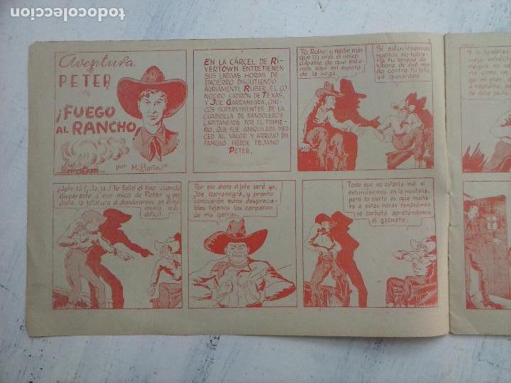 Tebeos: AVENTURAS DE PETER COMPLETA 1 Y 2 - ORIGINALES EDI. REUS  1947 - Foto 3
