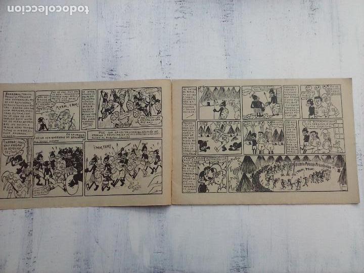 Tebeos: BARRABAS Y TARUGO ORIGINAL N&ordm; 3 Y &Uacute;LTIMO - EDI. REUS 1947 - IMPECABLE - Foto 3